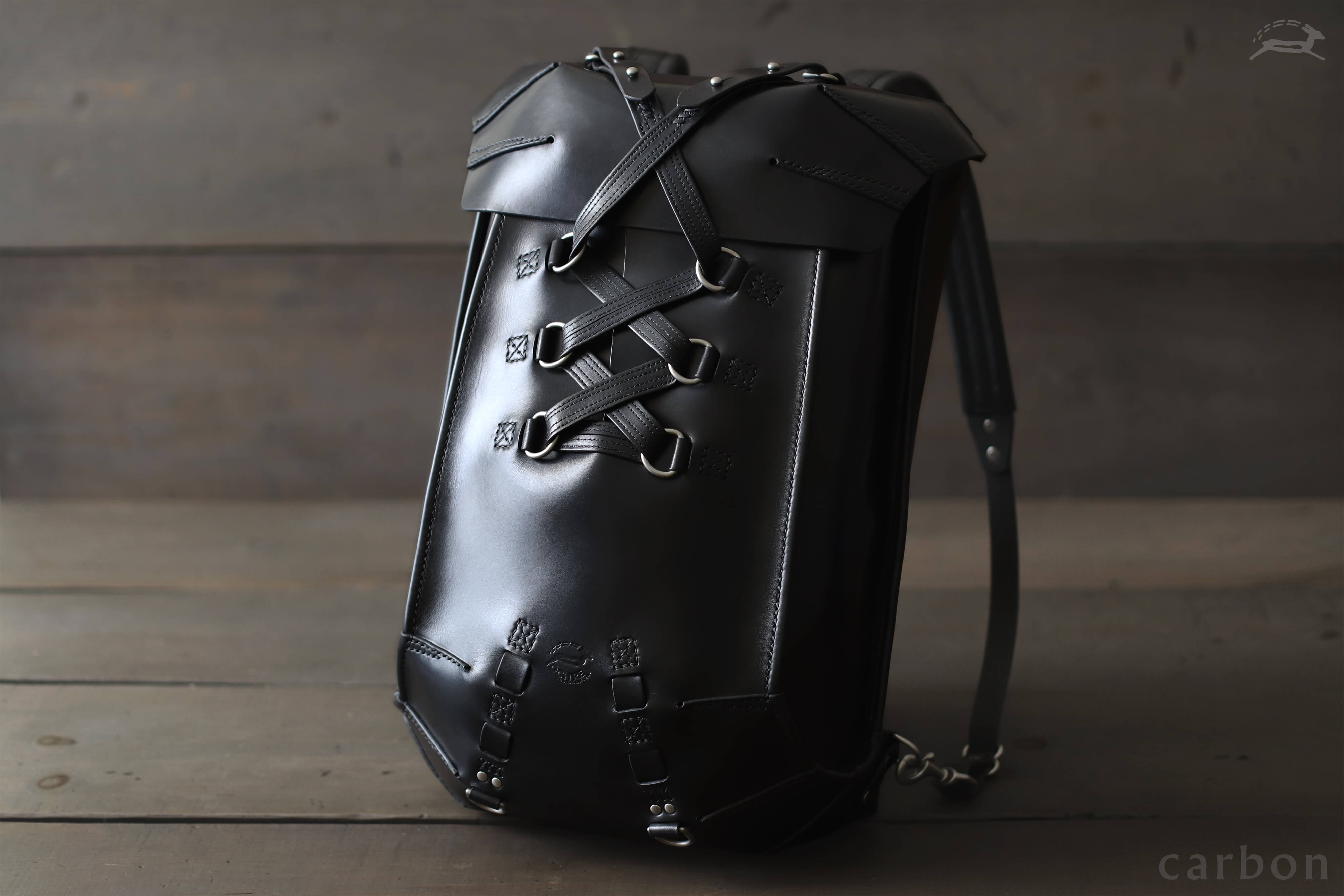 Black Leather Rucksack - OCHRE handcrafted - OCHRE handcrafted