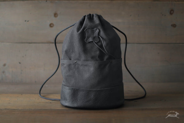 Black Canvas EDC bag - OCHRE handcrafted