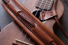 Leather Laced Uke Strap - OCHRE handcrafted