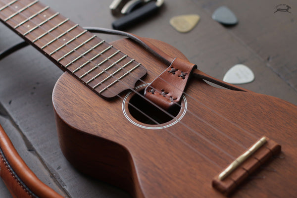 Leather Uke Strap - OCHRE handcrafted