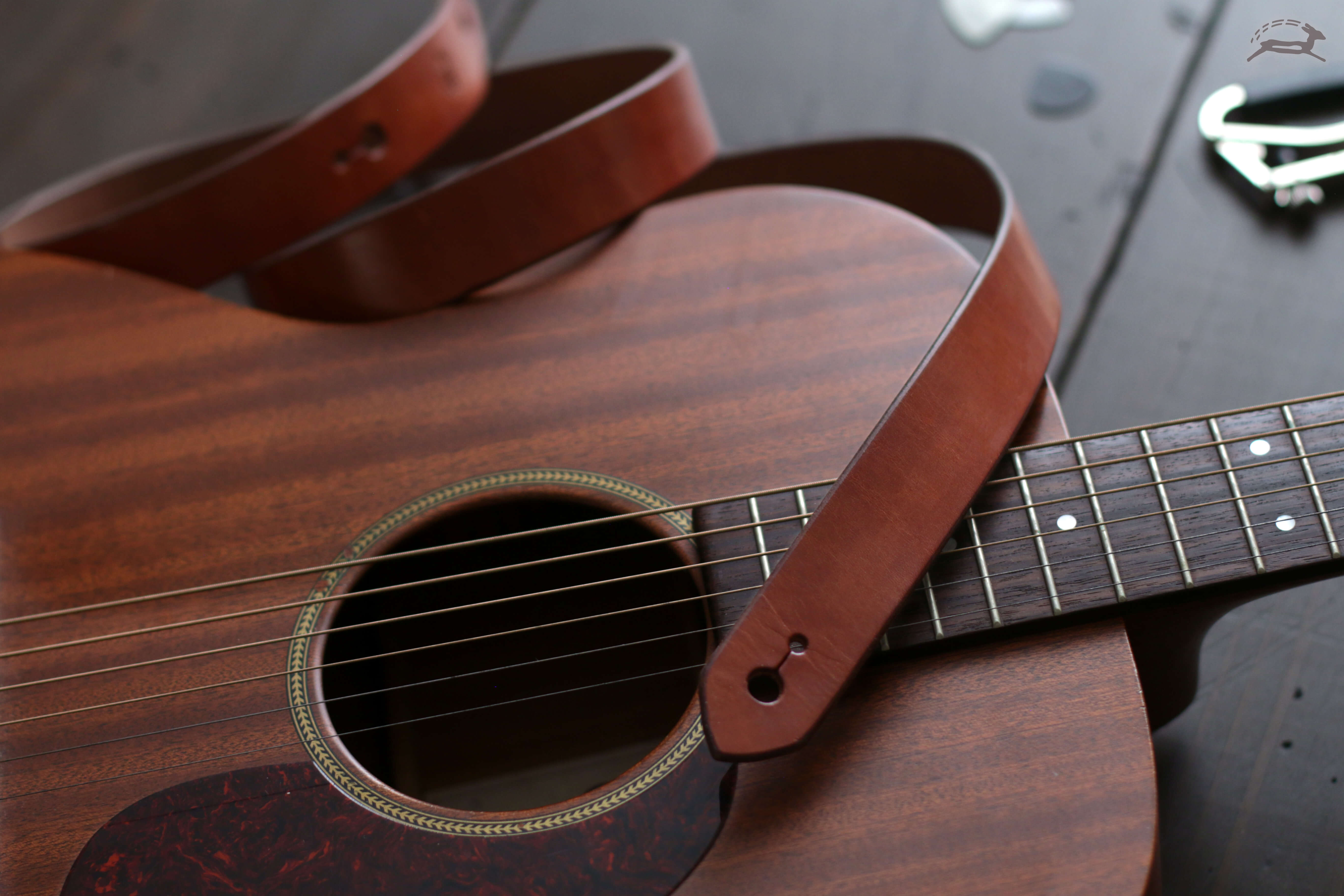 Martin Guitar with Strap - OCHRE handcrafted