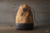 Waxed Canvas backpack - OCHRE handcrafted