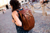 leather daypack - OCHRE handcrafted