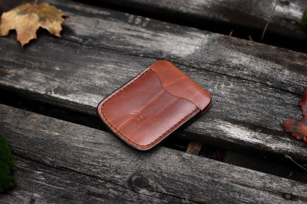 Mezzo Wallet, Handcrafted Leather Wallet